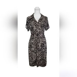 *NWOT* En Focus Giraffe Print Dress
